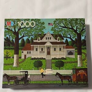Vtg. 1990 1000-Piece Milton Charles Wysocki’s puzzle.
